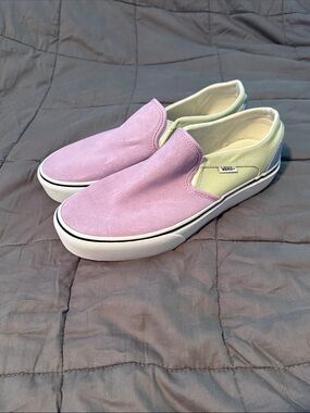Vans Slip-On Canvas Shoes - Womens 11